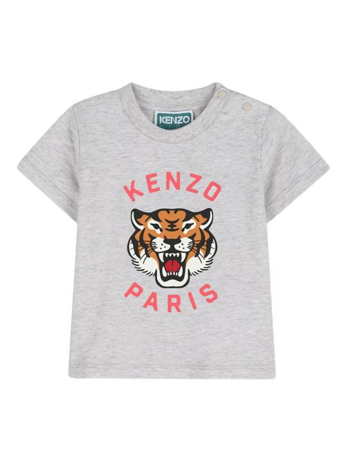 Completo bambino Kenzo Kids grigio con t-shirt e bermuda KENZO Kids | K61708A16